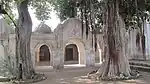 Hindu temple at the site