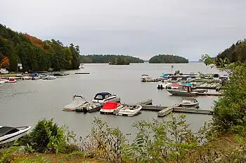 Gordon Bay on Lake Joseph