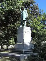 Monument in Frankfort Cemetery