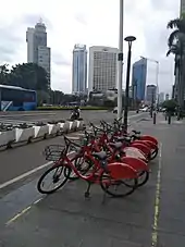 Image 43Gowes bike sharing station at Bundaran HI, Jakarta (from Transport in Jakarta)