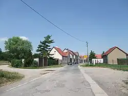 Entrance to the village