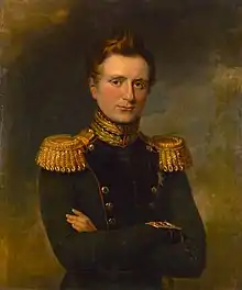 Portrait of Grand Duke Michael in his twenties