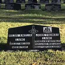 Grave of Premier of NSW Jack Lang