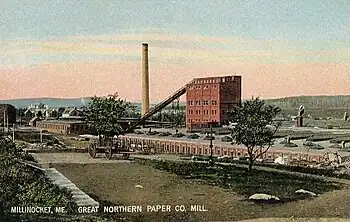 Great Northern Paper Mill in East Milinocket