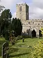 St Andrew's church, Grinton, from the south