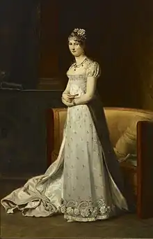 The Empire silhouette of Stéphanie de Beauharnais