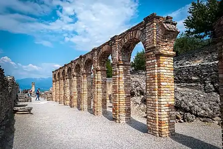 The Grottoes of Catullus, on the Brescian shore of Lake Garda ()