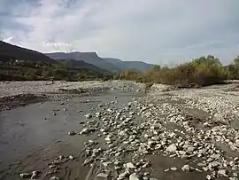 A ford across the Jabron, in Bevons