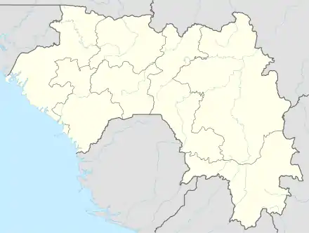 Koundara is located in Guinea