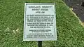 Plaque dedicated to the oldest court house in Ohio. Unveiled on October 9, 1979.