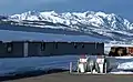 Snowbasin Ski Area from Huntsville Utah