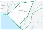 USGS hydrologic unit 18070201 boundary map