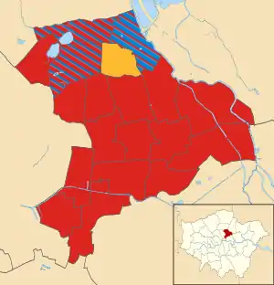 2010 results map