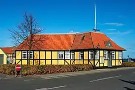 Official building in the harbour