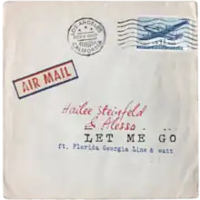 The cover consists of an air delivered package with a packaging stamp on the right corner and both the 'Air Mail' stamp and release date seal opposite it.