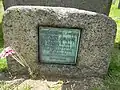 Henry Adams headstone, 2015