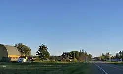 Approaching from north on highway 73.