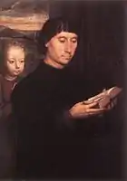 Donor, Hans Memling, 1490