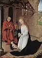 Nativity by Hans Memling about 10 years earlier