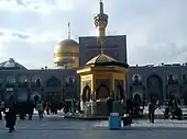 Over one million Shia Muslims on the anniversary of Muhammad's death at Imam Reza shrine mashhad Iran on 10 December 2015[citation needed]