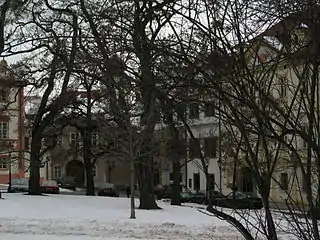 A little park a few steps away from Prague Castle