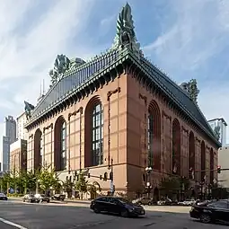 Harold Washington Library, Chicago, by Hammond, Beeby & Babka, 1991