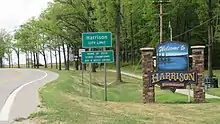 Signage along Bus. US 127 / M-61