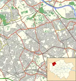 Royal National Orthopaedic Hospital is located in London Borough of Harrow