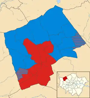 2022 results map