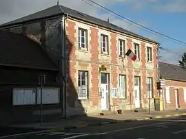 The town hall in Haudivillers