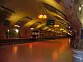 RER E platforms at Haussmann–Saint-Lazare