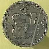 A half-dollar Hawaiian coin