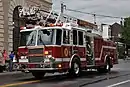 Fire Department Ladder 56, a 2008 KME Predator 2000/5000/75 ft.