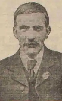 Head and shoulders image of Henry Pierrepoint, facing the camera