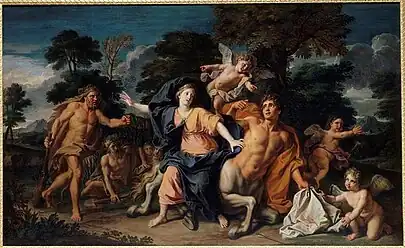 Hercules and Déjanire, Noël Coypel. Musée de Versailles