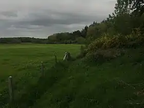 View from Hill 60 towards the railway