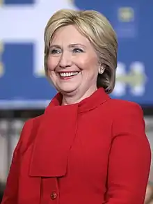 67th United States Secretary of State and Former US Senator of New York Hillary Clinton (JD, 1973)