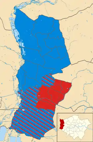 2010 results map