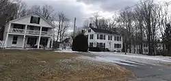 Houses in historic Hillsborough Center