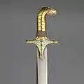 Hilt of Ghazi-ud-Din Haidar Shah's sword.