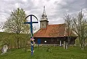 Wooden church in Hinchiriș