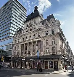 Exterior of ornate late-19th-century building