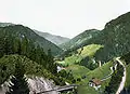 The Höllentalbahn around 1900