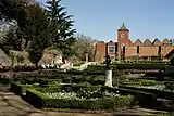 Formal gardens, looking towards Holland House