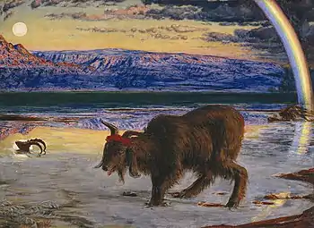 William Holman Hunt  The Scapegoat  1854–1855