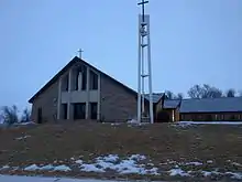 A Catholic church building