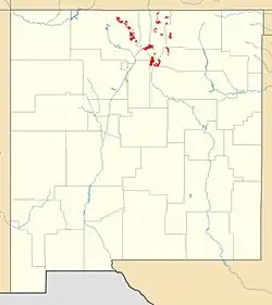 Ortega Formation is located in New Mexico