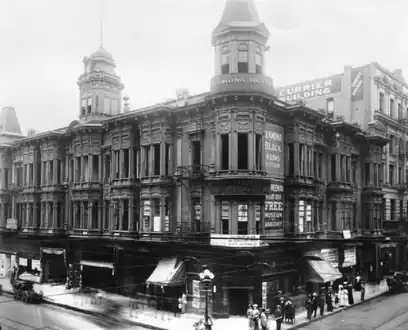 Hotel Ramona, SW corner (1885–1903)