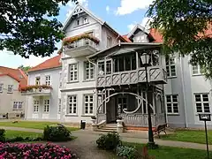 Old manor in Šilute