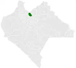 Municipality of Huitiupán in Chiapas